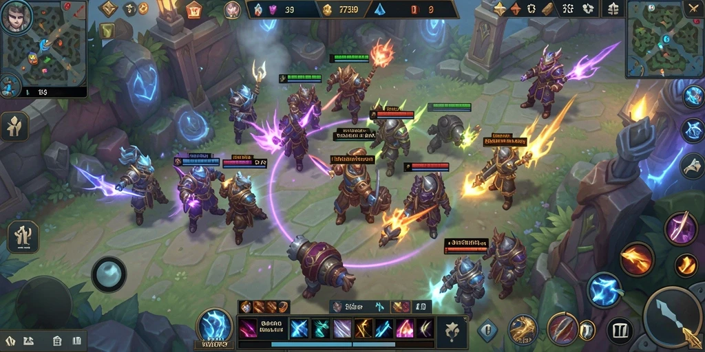 Tampilan gameplay yang menakjubkan dalam 2739, menunjukkan pertarungan epik.