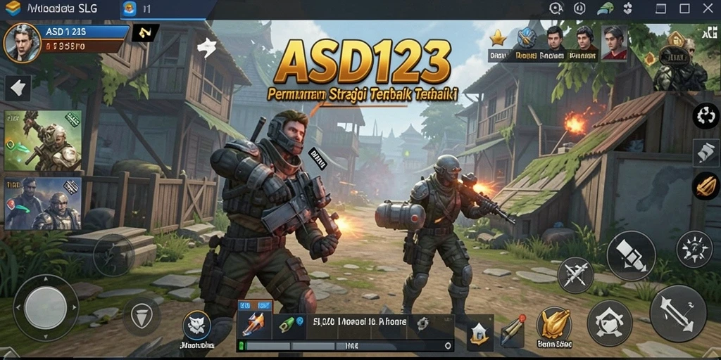 Tampilan gameplay menawan dari ASD123 dengan aksi strategis yang mendebarkan.