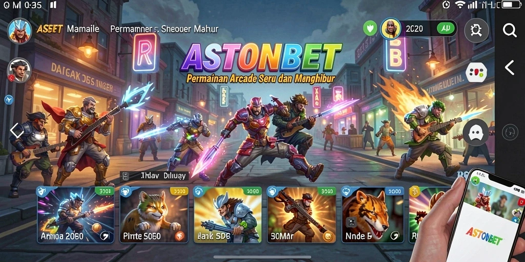 Gameplay menarik dan seru dalam ASTONBET.