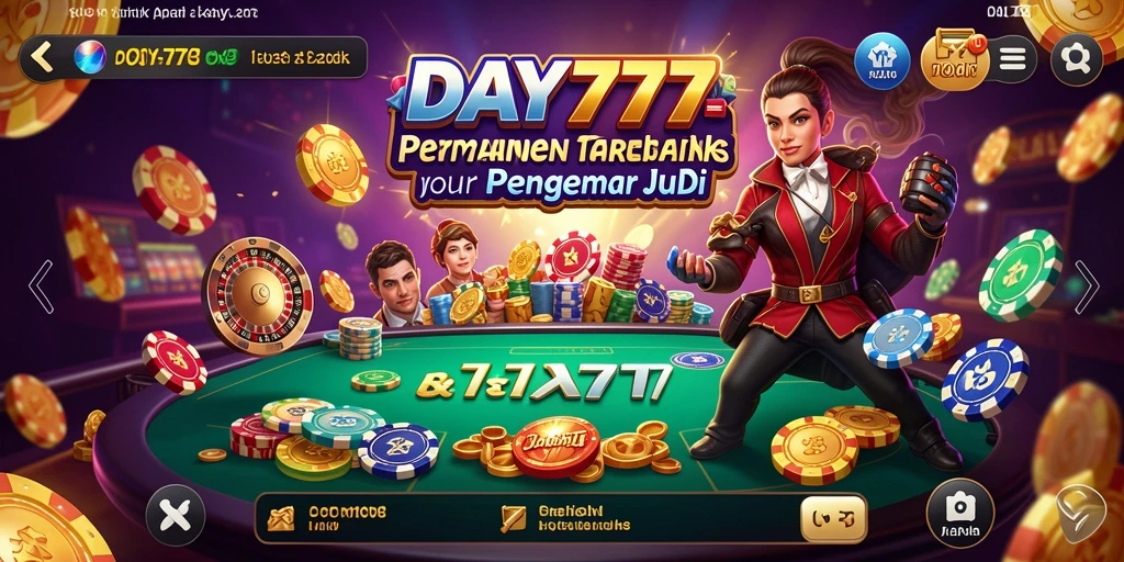 Tampilan gameplay Kasino yang menarik dan mengesankan.