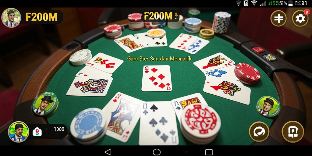 Tampilan screenshot gameplay F200M yang seru dan menarik.