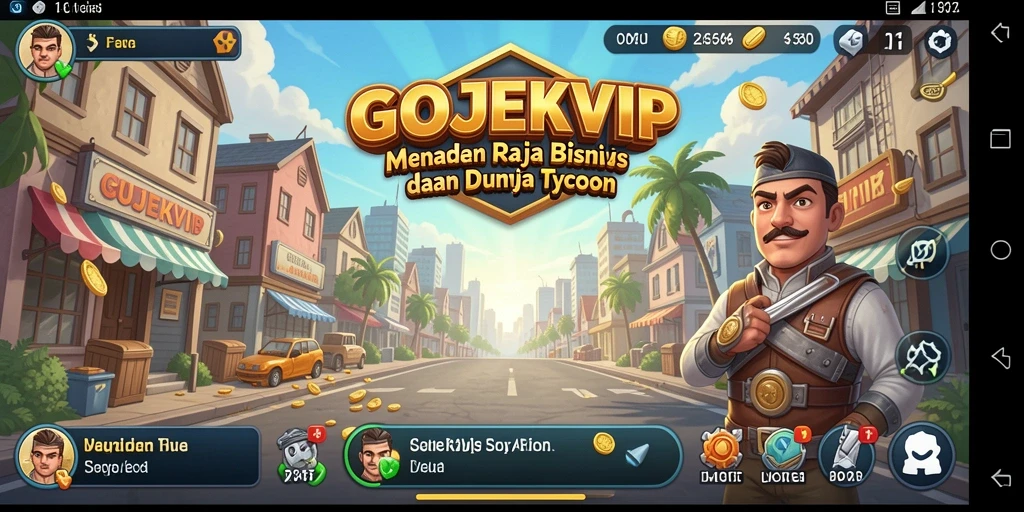 Tangkapan layar <strong>GOJEKVIP</strong> menampilkan gameplay Tycoon yang menarik.