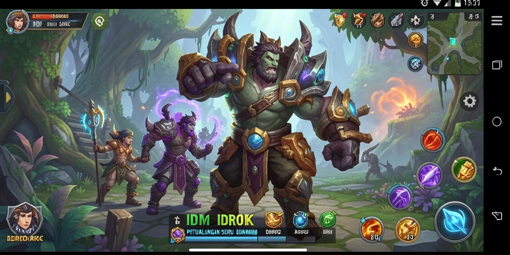 Gameplay seru dan menegangkan dalam IDROK.