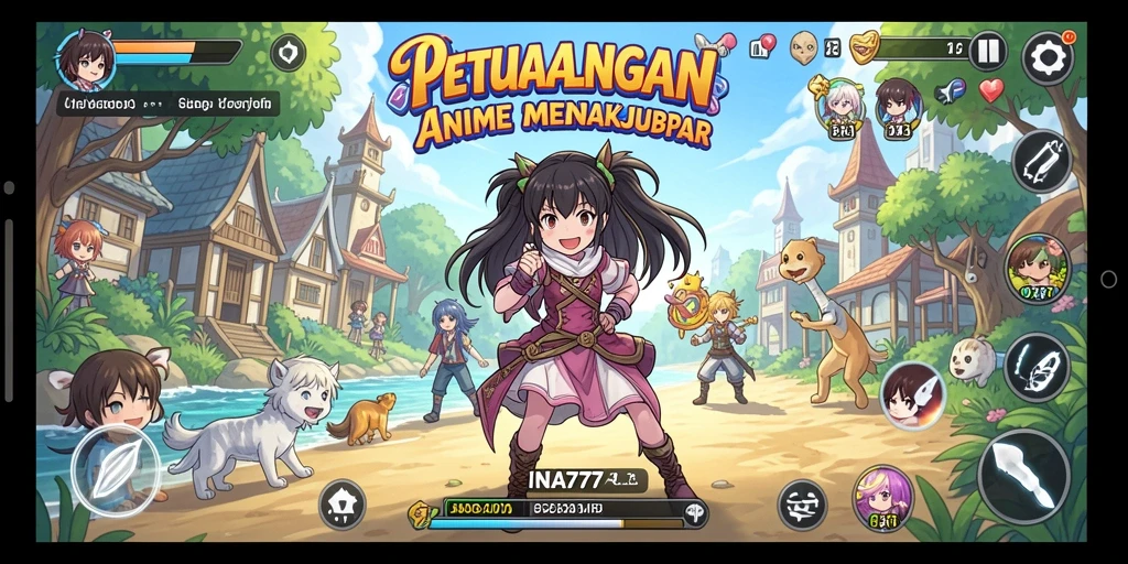 Tampilan gameplay INA777 yang memukau dan penuh warna.