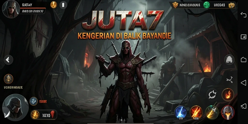 Screenshot dari gameplay menakutkan JUTA7 yang penuh ketegangan.