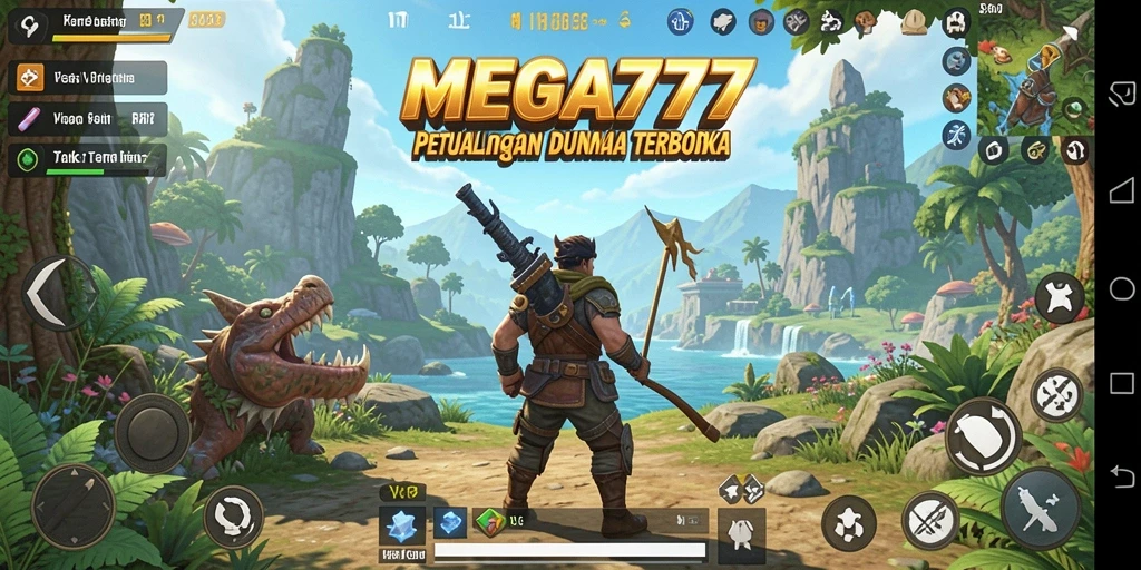 Gameplay MEGA777 yang memukau di dunia terbuka yang luas.
