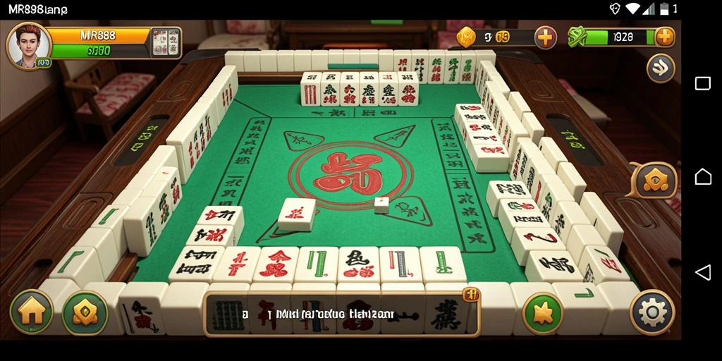 Tampilan gameplay Mahjong yang menarik dan menantang di MR888.