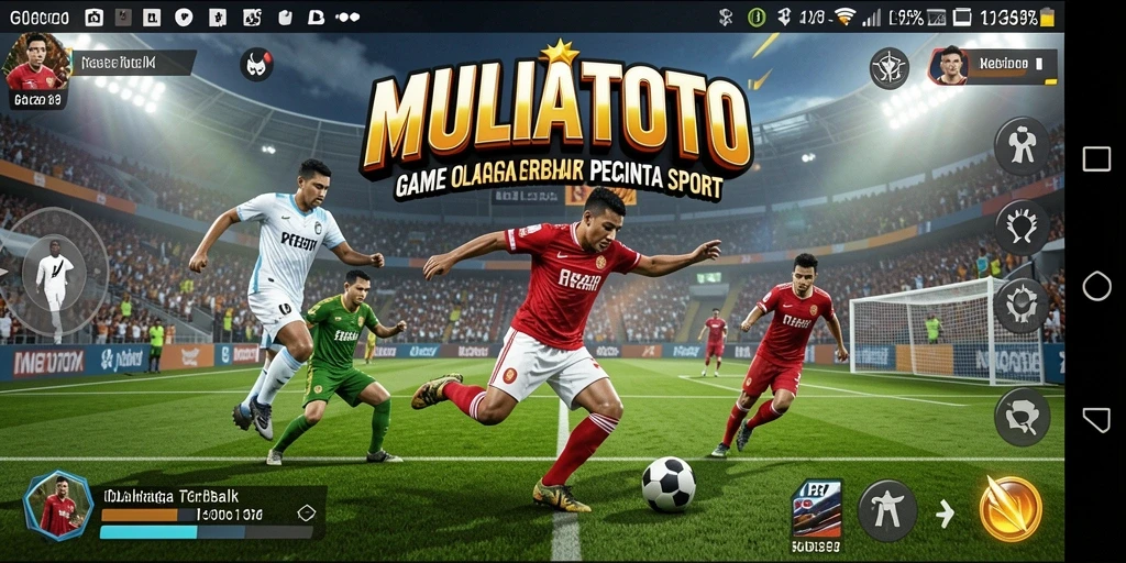 Gameplay MULIATOTO yang mendebarkan dan penuh aksi.