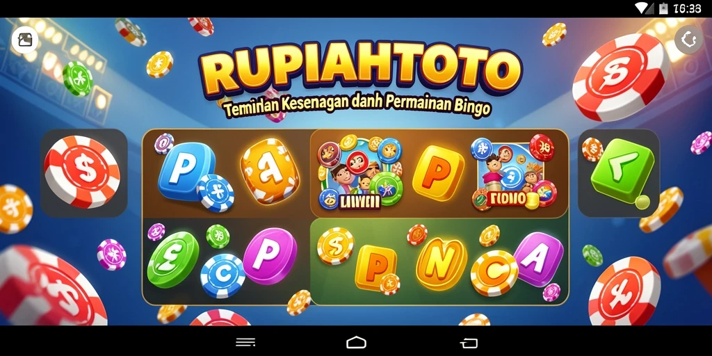 Gameplay menarik dengan berbagai variasi permainan Bingo.