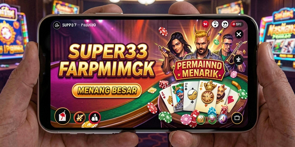 Tampilan gameplay menarik dari SUPER33 yang menawarkan pengalaman Kasino seru.