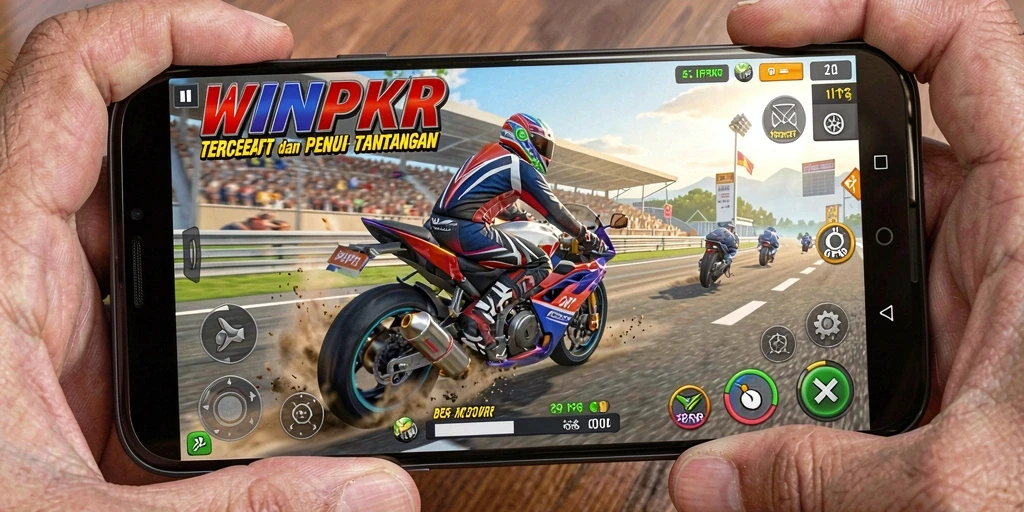 Tangkapan layar gameplay WINPKR yang mendebarkan dan penuh aksi.