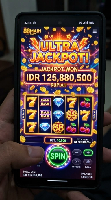 Halaman detail aplikasi di 88main menunjukkan informasi lengkap.